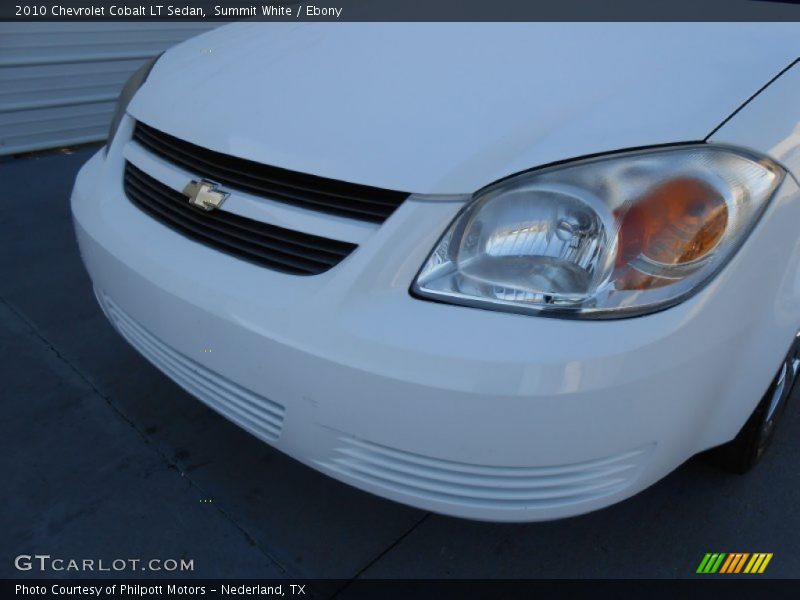 Summit White / Ebony 2010 Chevrolet Cobalt LT Sedan