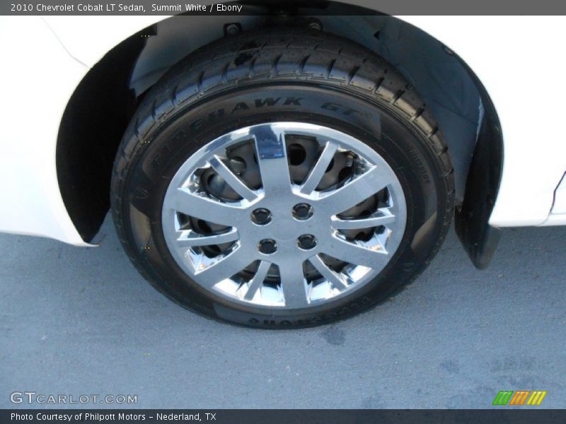 Summit White / Ebony 2010 Chevrolet Cobalt LT Sedan