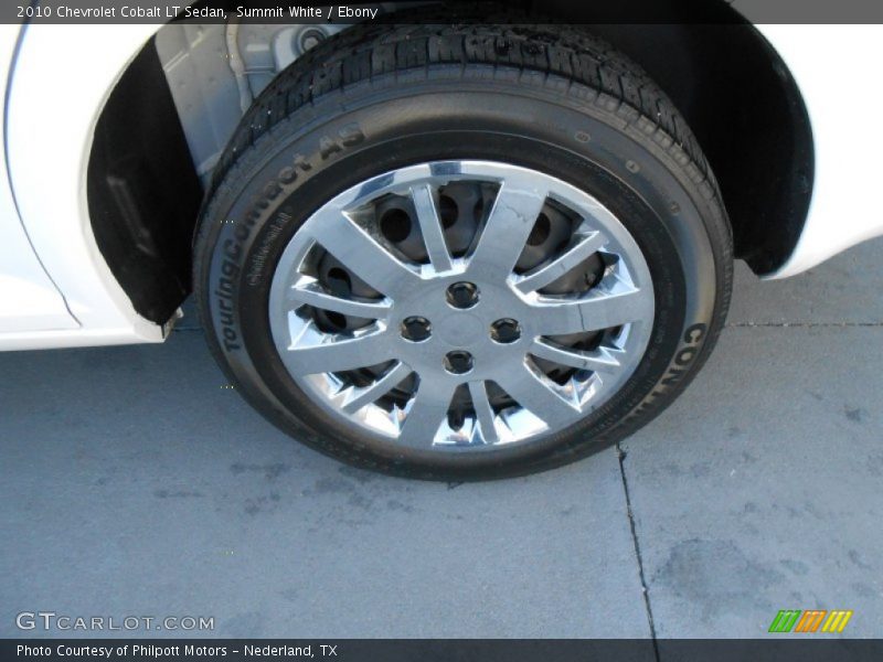 Summit White / Ebony 2010 Chevrolet Cobalt LT Sedan
