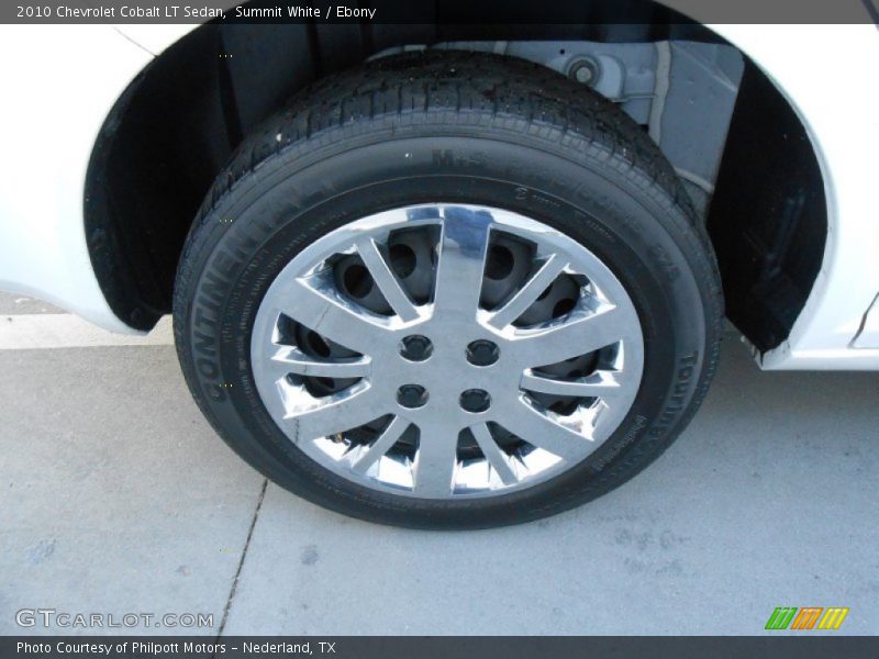 Summit White / Ebony 2010 Chevrolet Cobalt LT Sedan