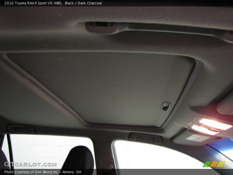 Black / Dark Charcoal 2010 Toyota RAV4 Sport V6 4WD