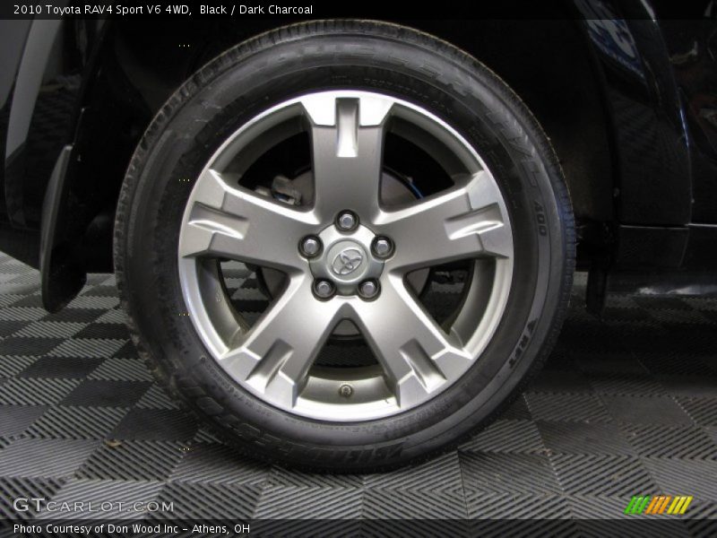 Black / Dark Charcoal 2010 Toyota RAV4 Sport V6 4WD