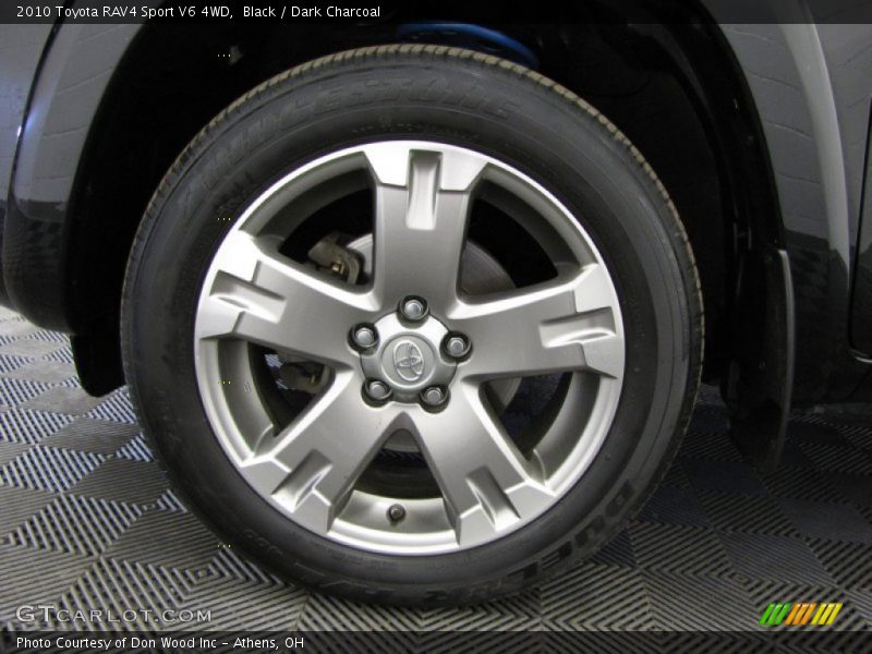 Black / Dark Charcoal 2010 Toyota RAV4 Sport V6 4WD