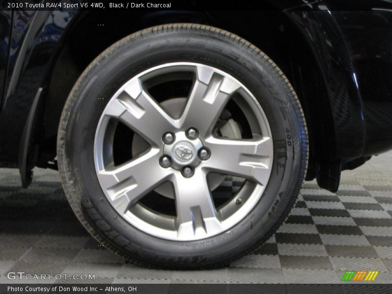Black / Dark Charcoal 2010 Toyota RAV4 Sport V6 4WD