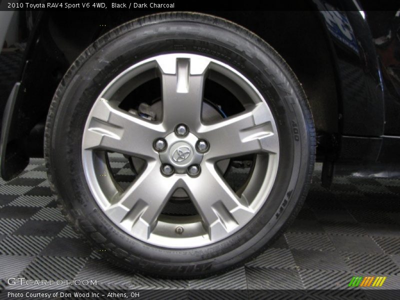 Black / Dark Charcoal 2010 Toyota RAV4 Sport V6 4WD