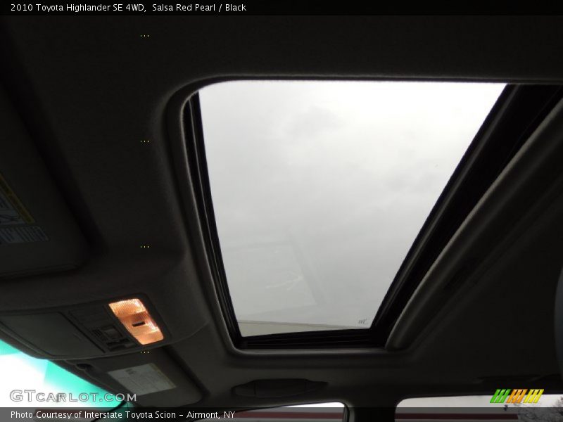Salsa Red Pearl / Black 2010 Toyota Highlander SE 4WD