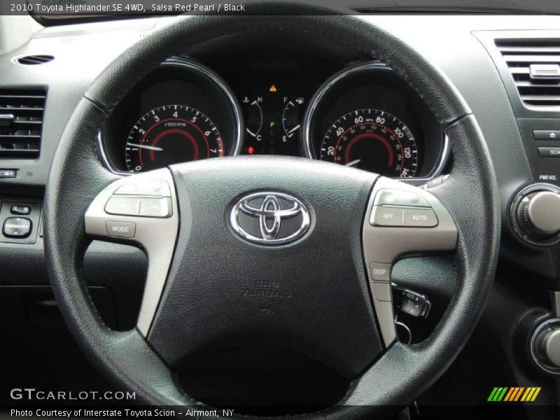  2010 Highlander SE 4WD Steering Wheel