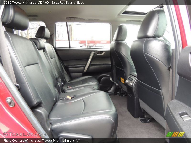 Salsa Red Pearl / Black 2010 Toyota Highlander SE 4WD