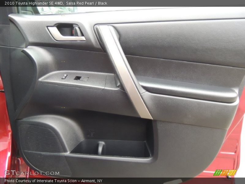 Salsa Red Pearl / Black 2010 Toyota Highlander SE 4WD