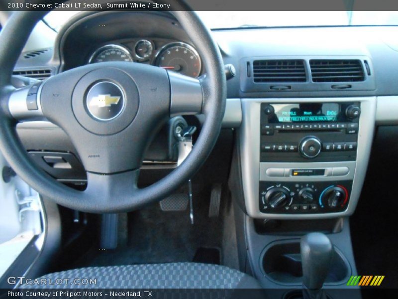 Summit White / Ebony 2010 Chevrolet Cobalt LT Sedan