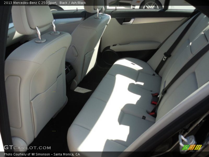 Black / Ash/Black 2013 Mercedes-Benz C 250 Sport