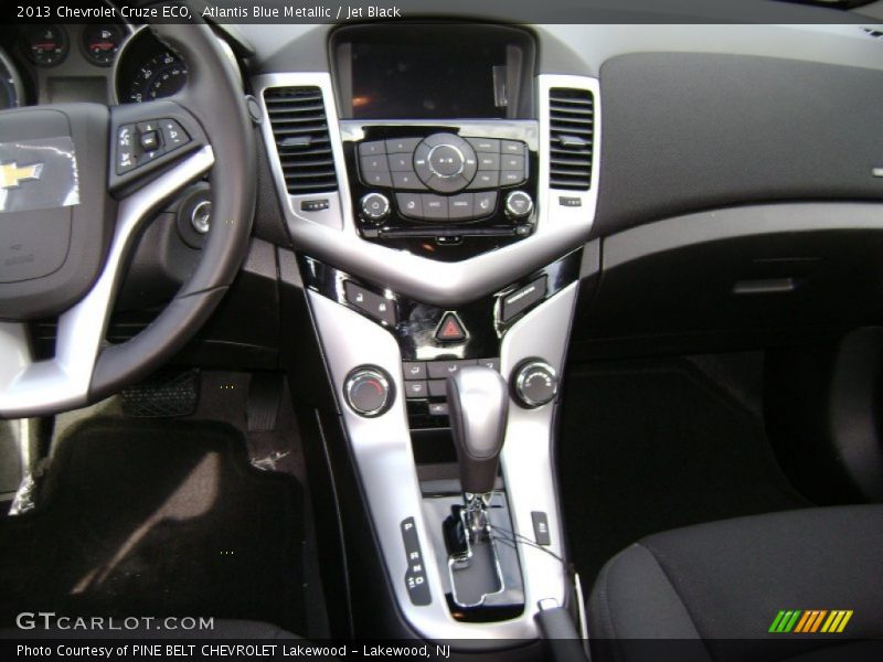 Atlantis Blue Metallic / Jet Black 2013 Chevrolet Cruze ECO