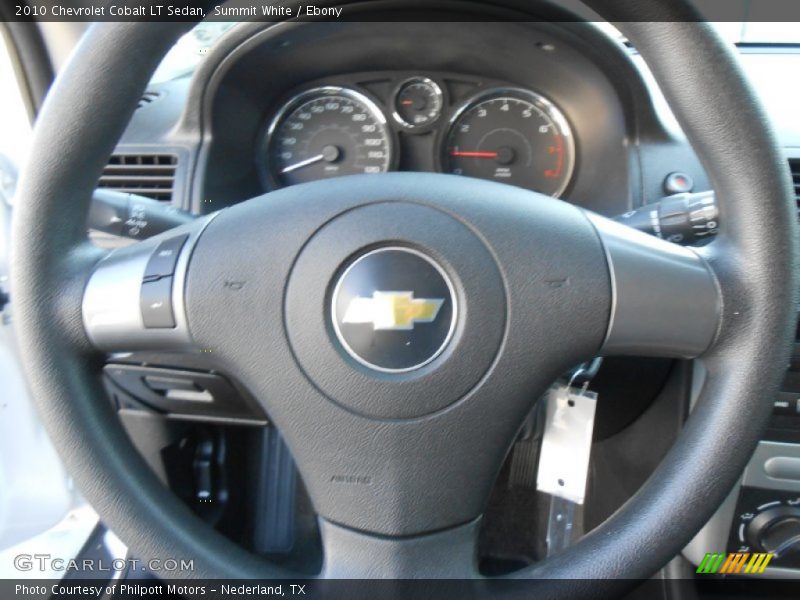Summit White / Ebony 2010 Chevrolet Cobalt LT Sedan