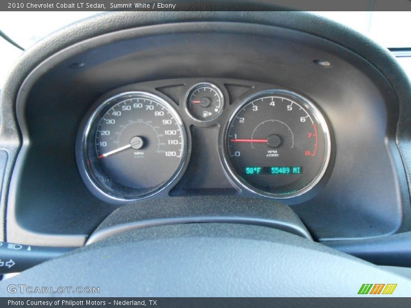 Summit White / Ebony 2010 Chevrolet Cobalt LT Sedan