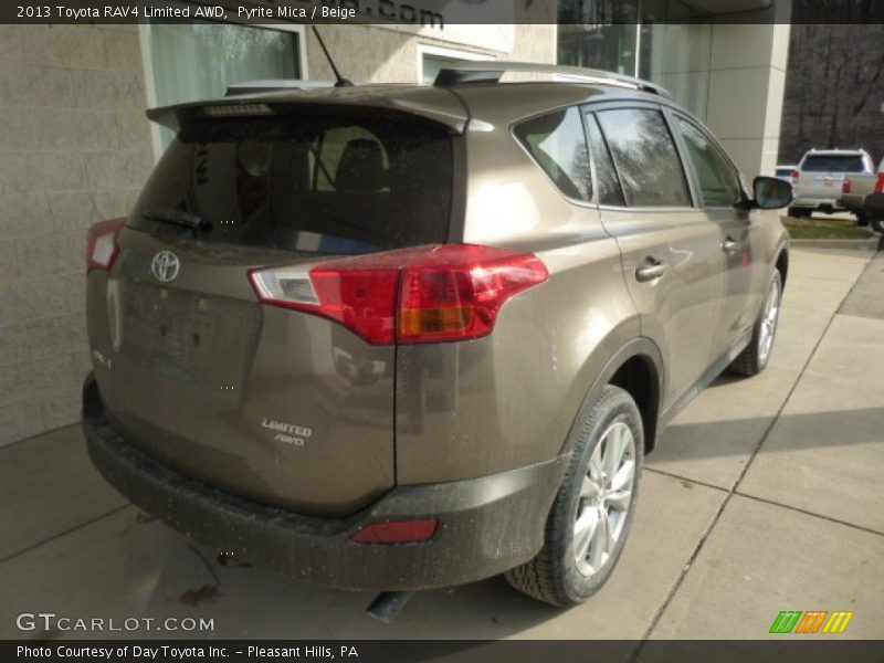 Pyrite Mica / Beige 2013 Toyota RAV4 Limited AWD