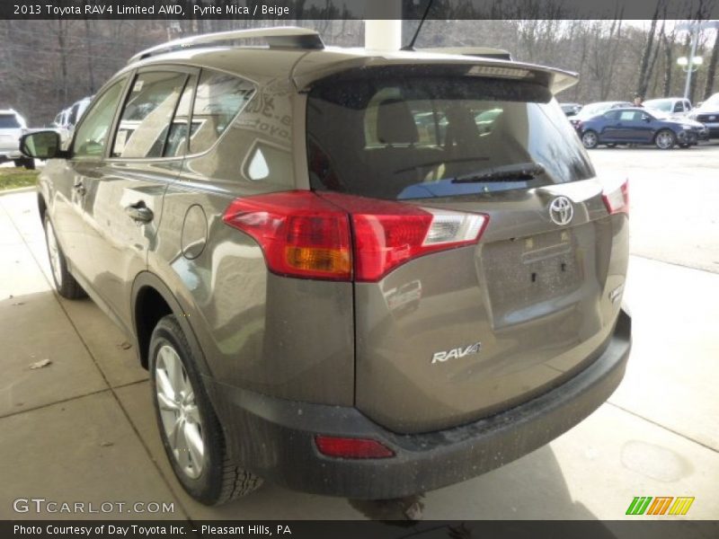 Pyrite Mica / Beige 2013 Toyota RAV4 Limited AWD