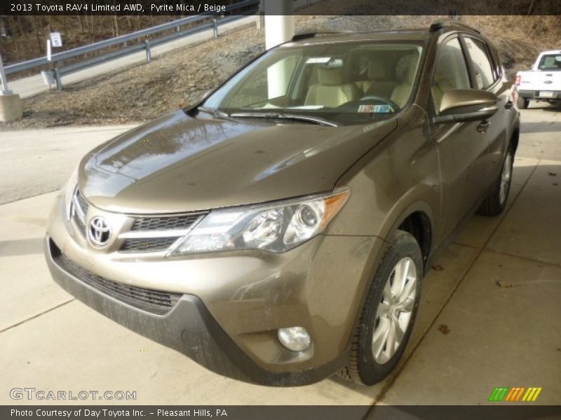 Pyrite Mica / Beige 2013 Toyota RAV4 Limited AWD