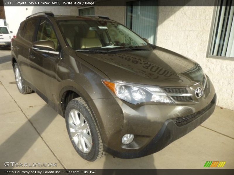 Pyrite Mica / Beige 2013 Toyota RAV4 Limited AWD