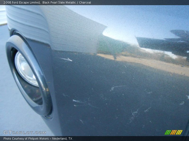 Black Pearl Slate Metallic / Charcoal 2008 Ford Escape Limited