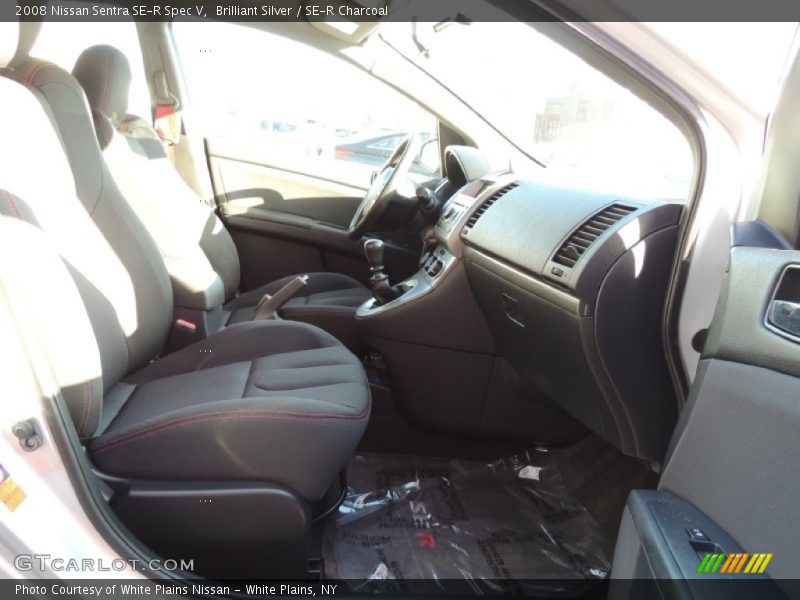 Brilliant Silver / SE-R Charcoal 2008 Nissan Sentra SE-R Spec V
