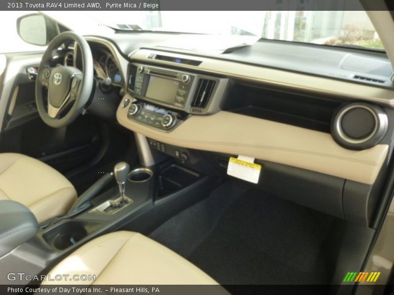 Pyrite Mica / Beige 2013 Toyota RAV4 Limited AWD