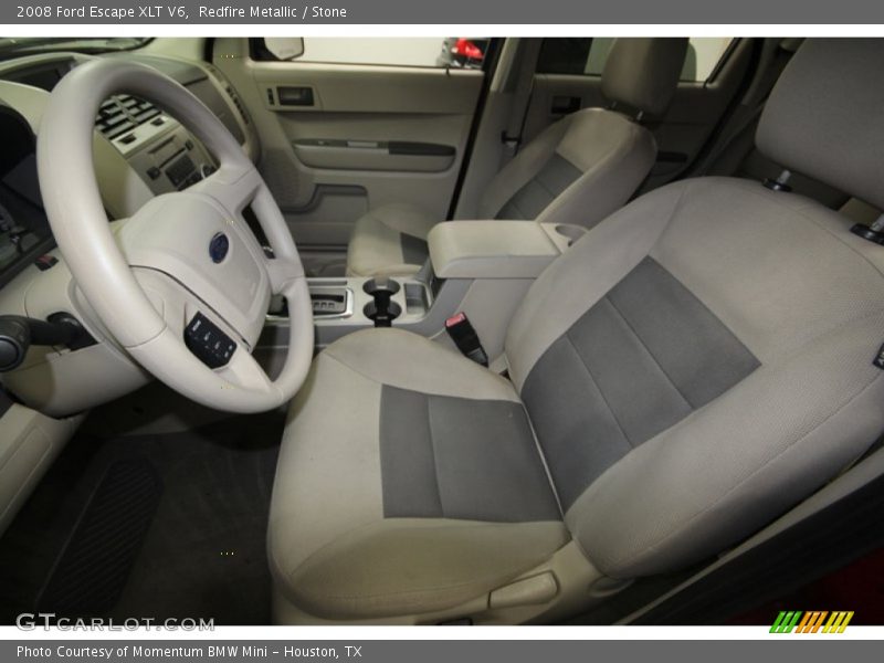 Redfire Metallic / Stone 2008 Ford Escape XLT V6