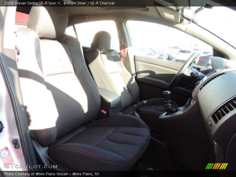 Brilliant Silver / SE-R Charcoal 2008 Nissan Sentra SE-R Spec V