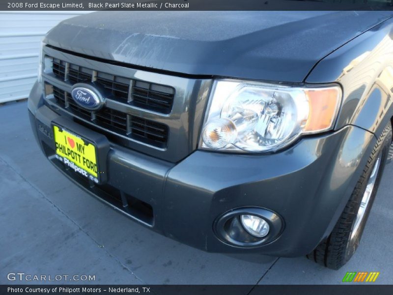 Black Pearl Slate Metallic / Charcoal 2008 Ford Escape Limited
