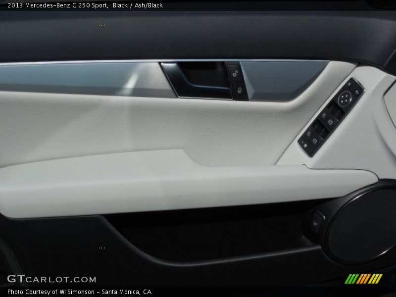 Black / Ash/Black 2013 Mercedes-Benz C 250 Sport