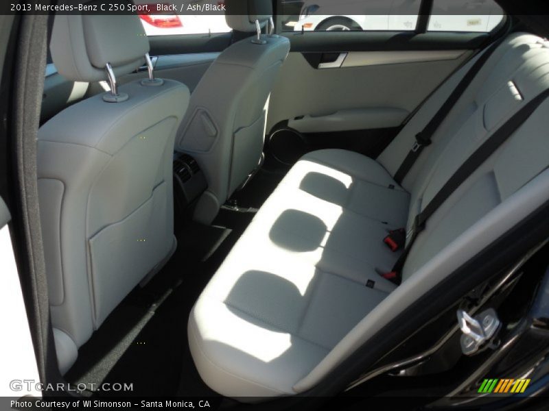 Black / Ash/Black 2013 Mercedes-Benz C 250 Sport