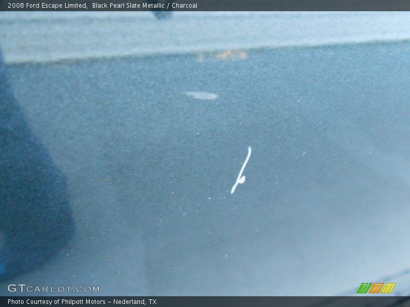 Black Pearl Slate Metallic / Charcoal 2008 Ford Escape Limited