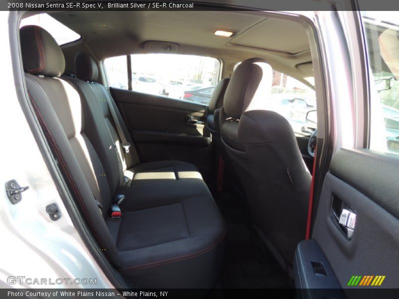Brilliant Silver / SE-R Charcoal 2008 Nissan Sentra SE-R Spec V