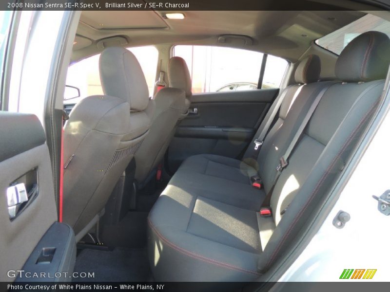 Brilliant Silver / SE-R Charcoal 2008 Nissan Sentra SE-R Spec V