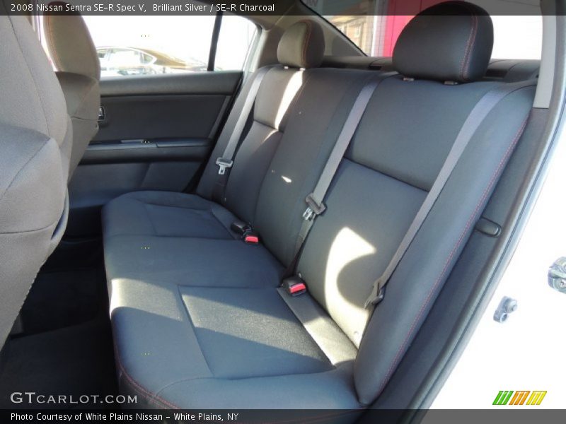 Rear Seat of 2008 Sentra SE-R Spec V
