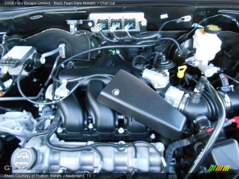 Black Pearl Slate Metallic / Charcoal 2008 Ford Escape Limited