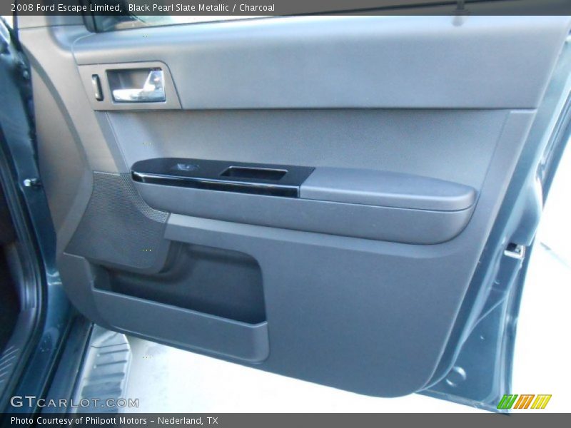 Black Pearl Slate Metallic / Charcoal 2008 Ford Escape Limited