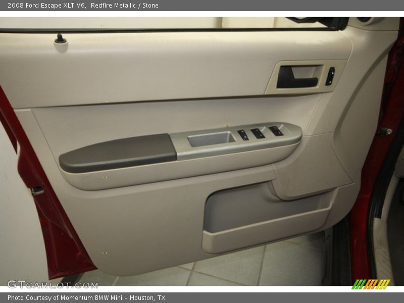 Redfire Metallic / Stone 2008 Ford Escape XLT V6