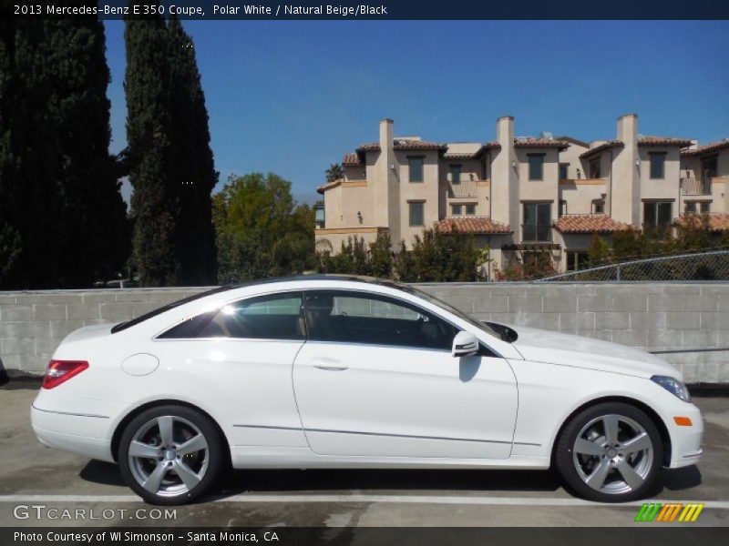  2013 E 350 Coupe Polar White