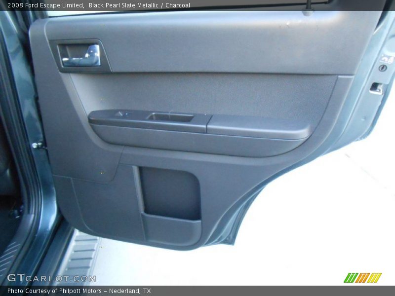 Black Pearl Slate Metallic / Charcoal 2008 Ford Escape Limited