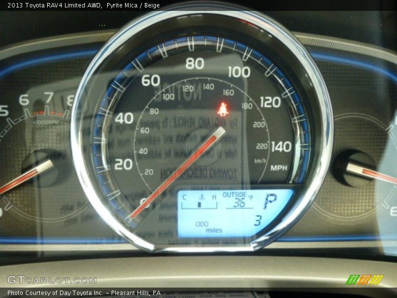 Pyrite Mica / Beige 2013 Toyota RAV4 Limited AWD