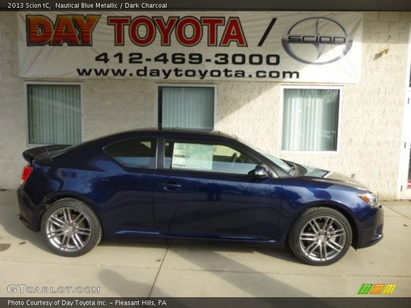 Nautical Blue Metallic / Dark Charcoal 2013 Scion tC