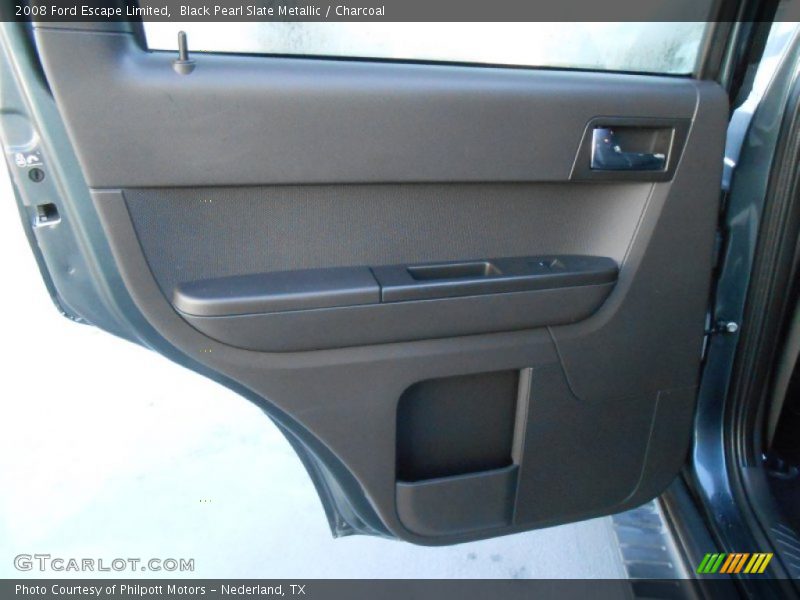 Black Pearl Slate Metallic / Charcoal 2008 Ford Escape Limited