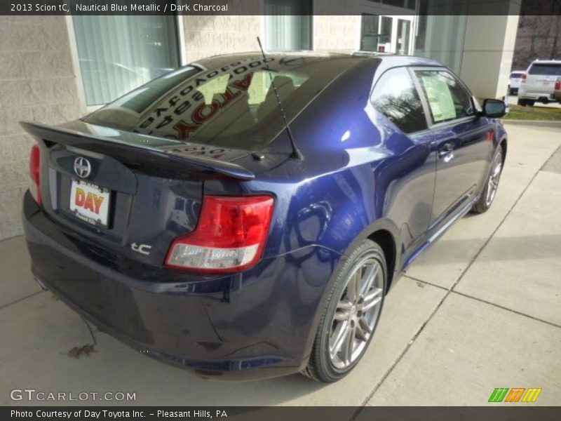 Nautical Blue Metallic / Dark Charcoal 2013 Scion tC