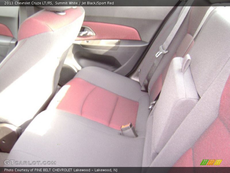 Summit White / Jet Black/Sport Red 2013 Chevrolet Cruze LT/RS