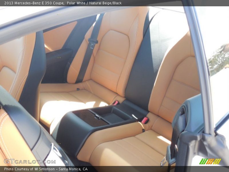 Polar White / Natural Beige/Black 2013 Mercedes-Benz E 350 Coupe