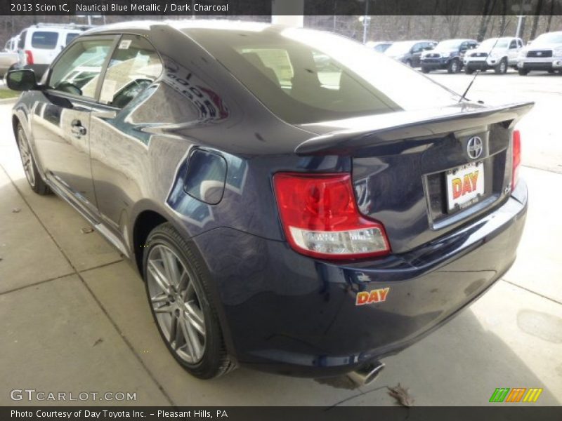 Nautical Blue Metallic / Dark Charcoal 2013 Scion tC