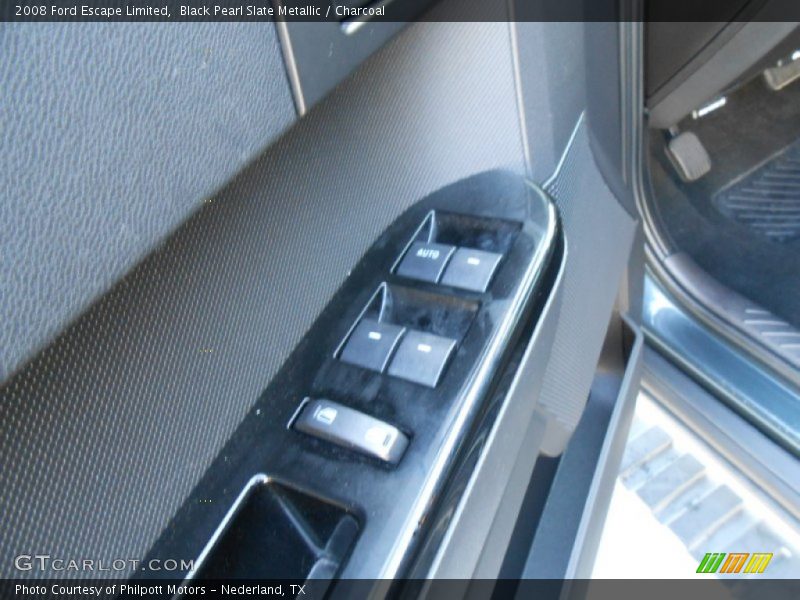 Black Pearl Slate Metallic / Charcoal 2008 Ford Escape Limited