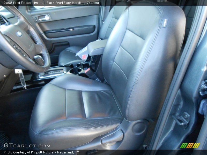 Black Pearl Slate Metallic / Charcoal 2008 Ford Escape Limited