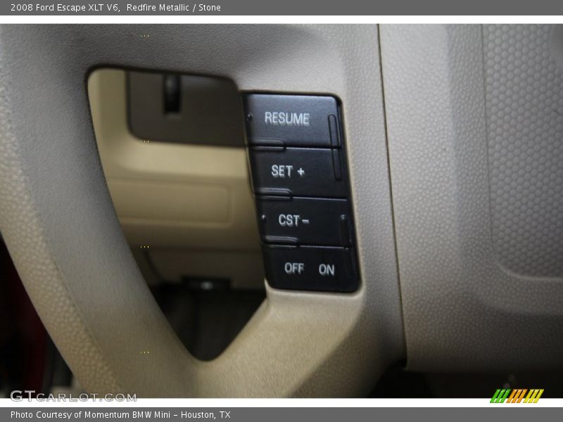 Redfire Metallic / Stone 2008 Ford Escape XLT V6