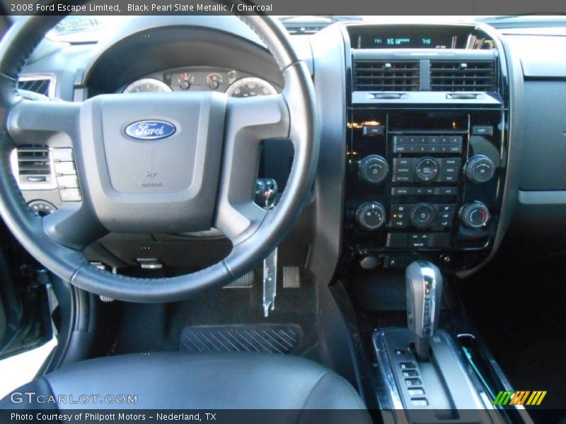 Black Pearl Slate Metallic / Charcoal 2008 Ford Escape Limited